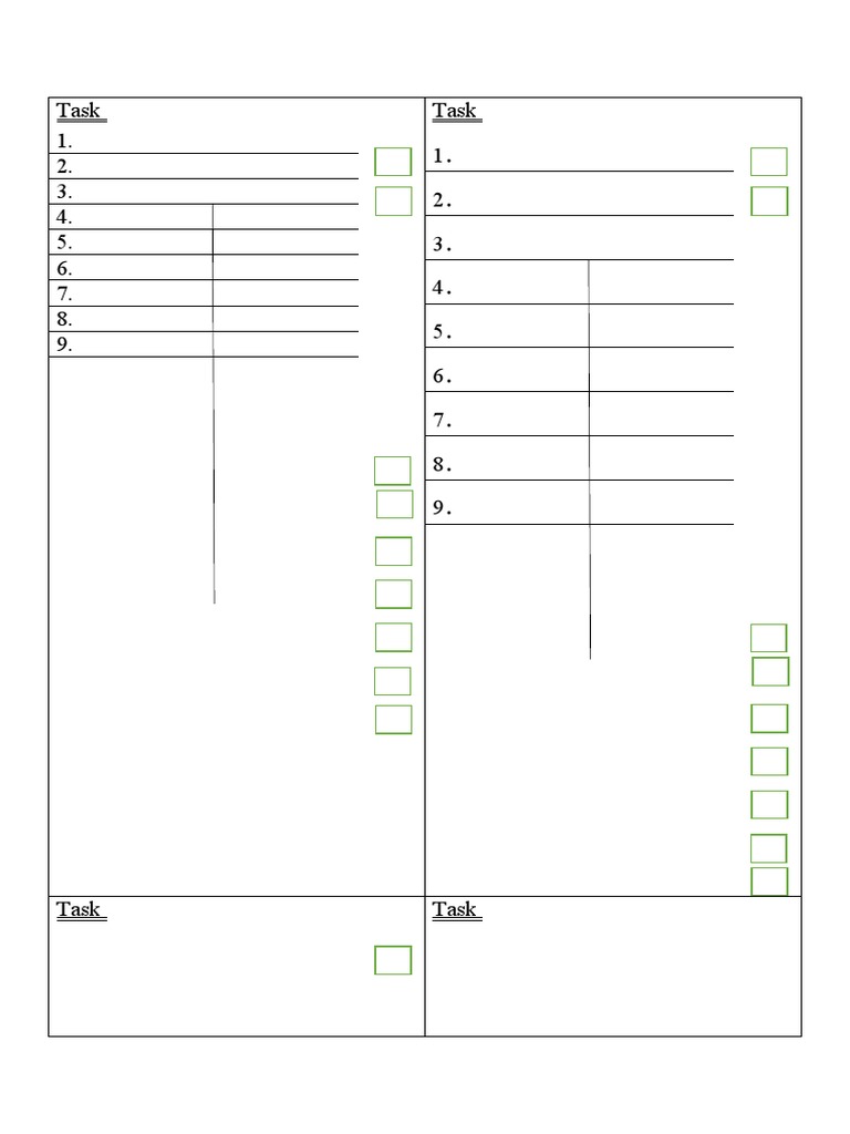 Task Sheet | PDF
