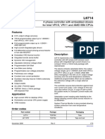 Datasheet (L6714D) Controller With Embedded Drivers For Intel VR10-VR11 and AMD 6bit CPUs