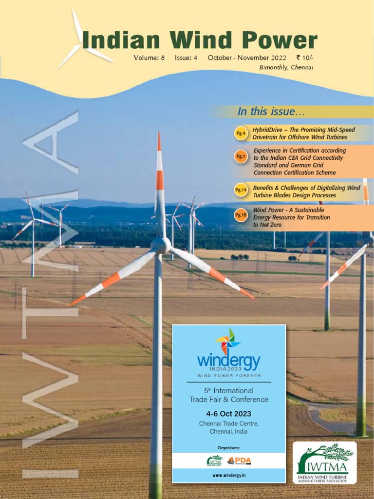 Indian Wind Power October-November 2022 | PDF | Electrical Grid | Wind ...