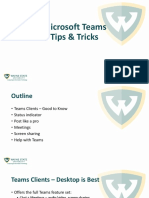 Teams Tips and Tricks March 30 2020