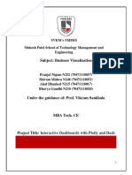 Subject: Business Visualization: SVKM'S Nmims Mukesh Patel School of Technology Management and Engineering