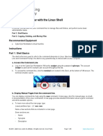 4.2.7 Lab - Getting Familiar With The Linux Shell (Done)