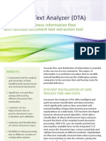 DTA Product Factsheet