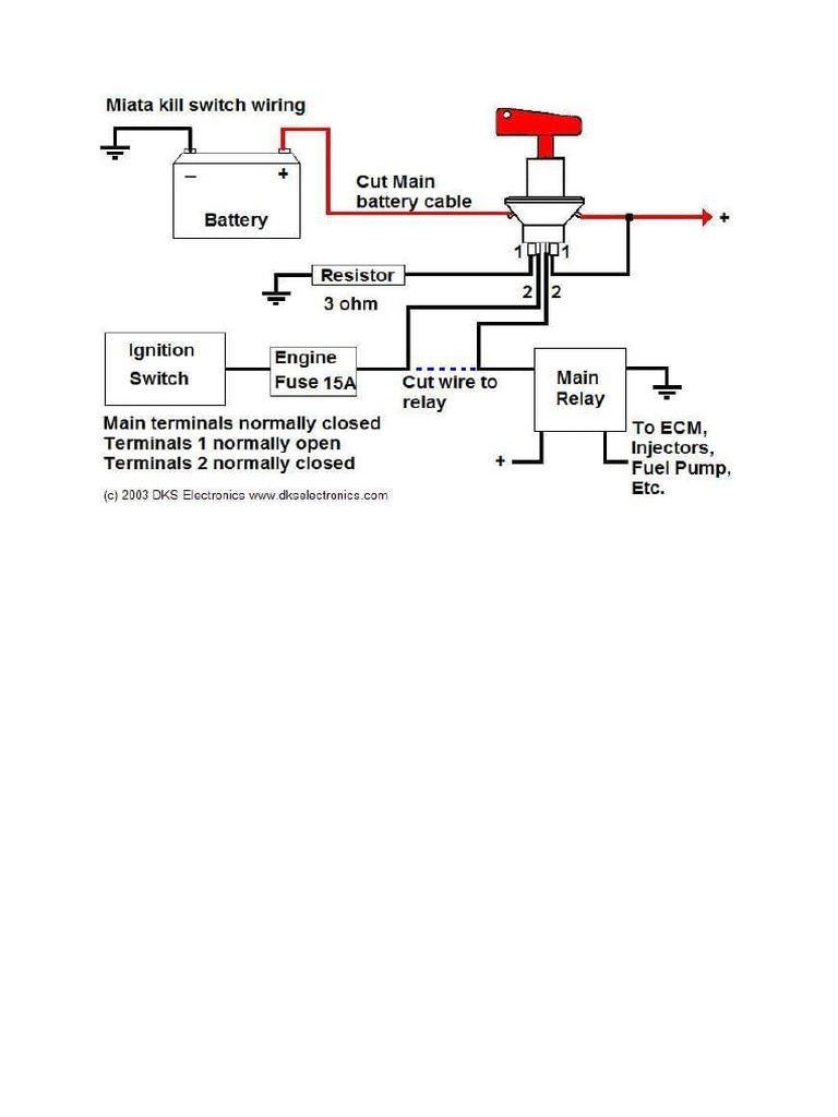 Main Switch Scheme | PDF