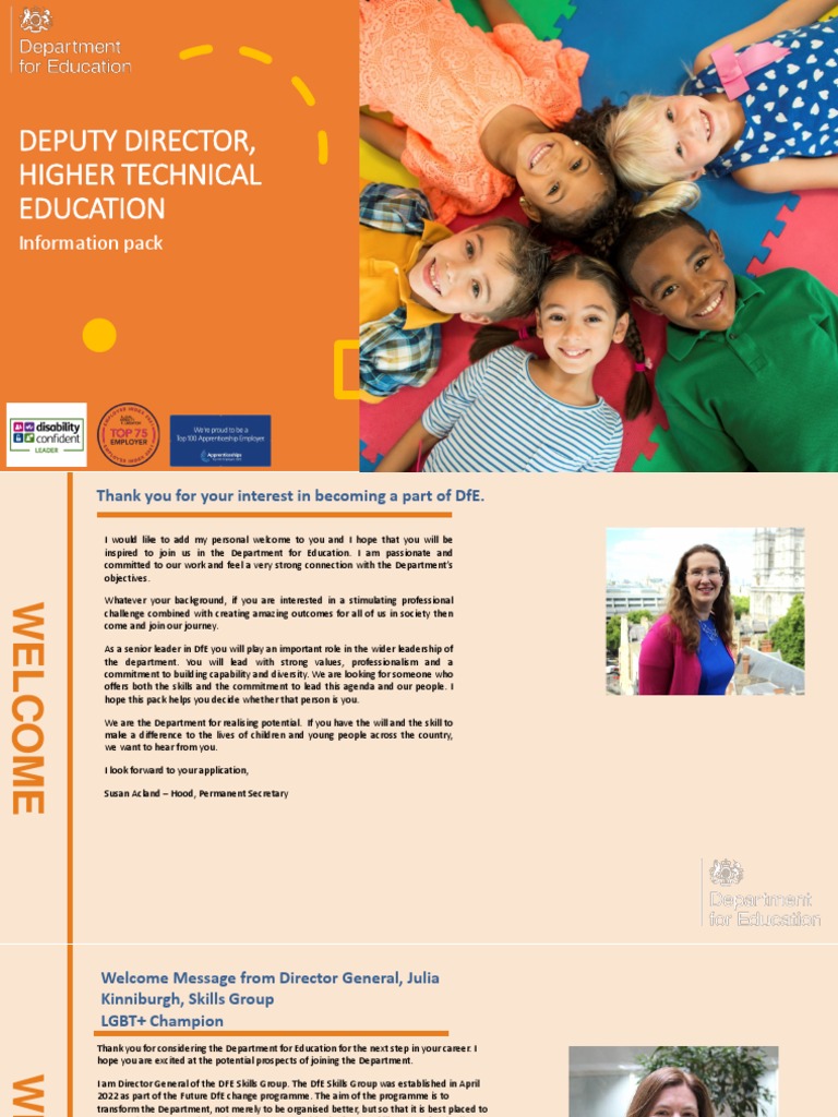 Deputy Director, Higher Technical Education Information Pack PDF