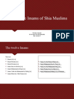 The Twelve Imams For Shiaz