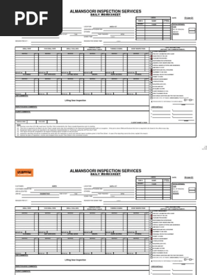 Daily Time Sheet 