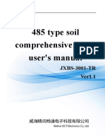 JXBS-3001-TR 485 Soil Integrated Sensor