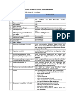 Kebutuhan Data Persetujuan Teknis