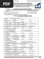 28th Mock Test Municipal & Town Officer