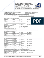 10th Mock Test Municipal & Town Officer