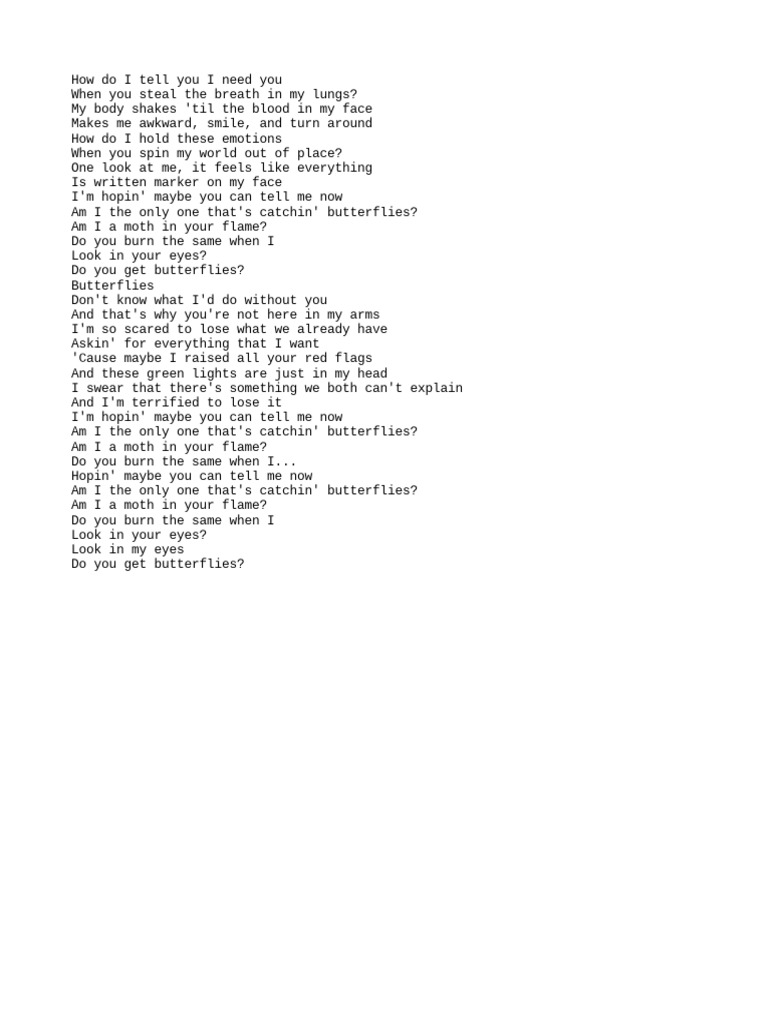 Abe Parker Butterflies PDF