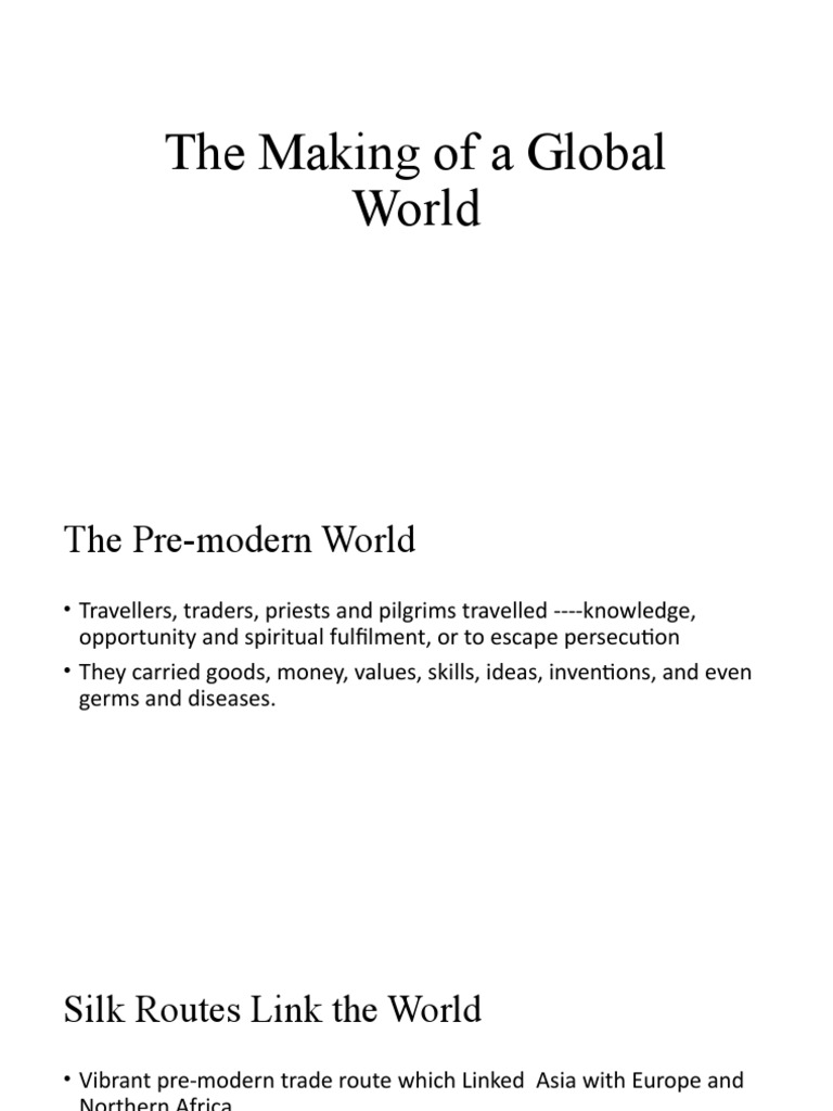 Global Trade and Cultural Exchange History | PDF | Trade | Agriculture