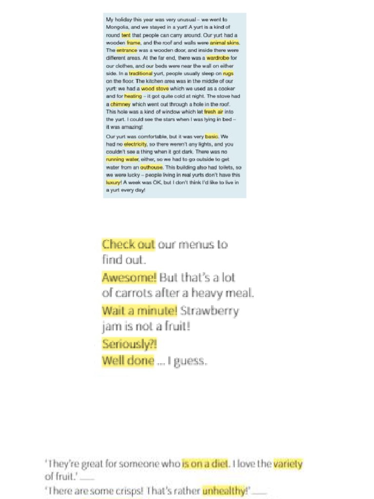 English - Vocabulary B | PDF