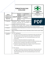 Sop Pemantauan Dan Evaluasi