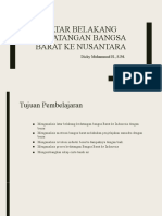 Latar Belakang Kedatangan Bangsa Barat Ke Nusantara