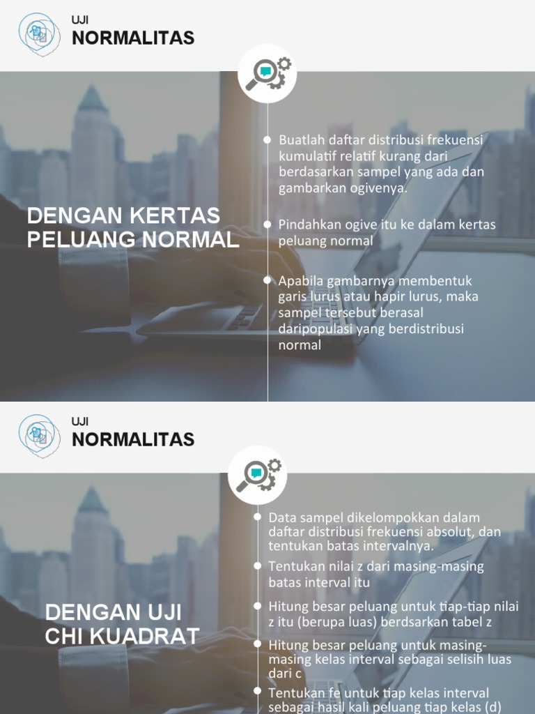 Uji Normalitas dengan Metode Statistik | PDF