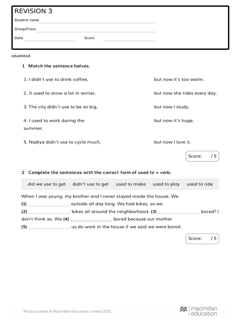 Revison 2 B1 Level Pdf