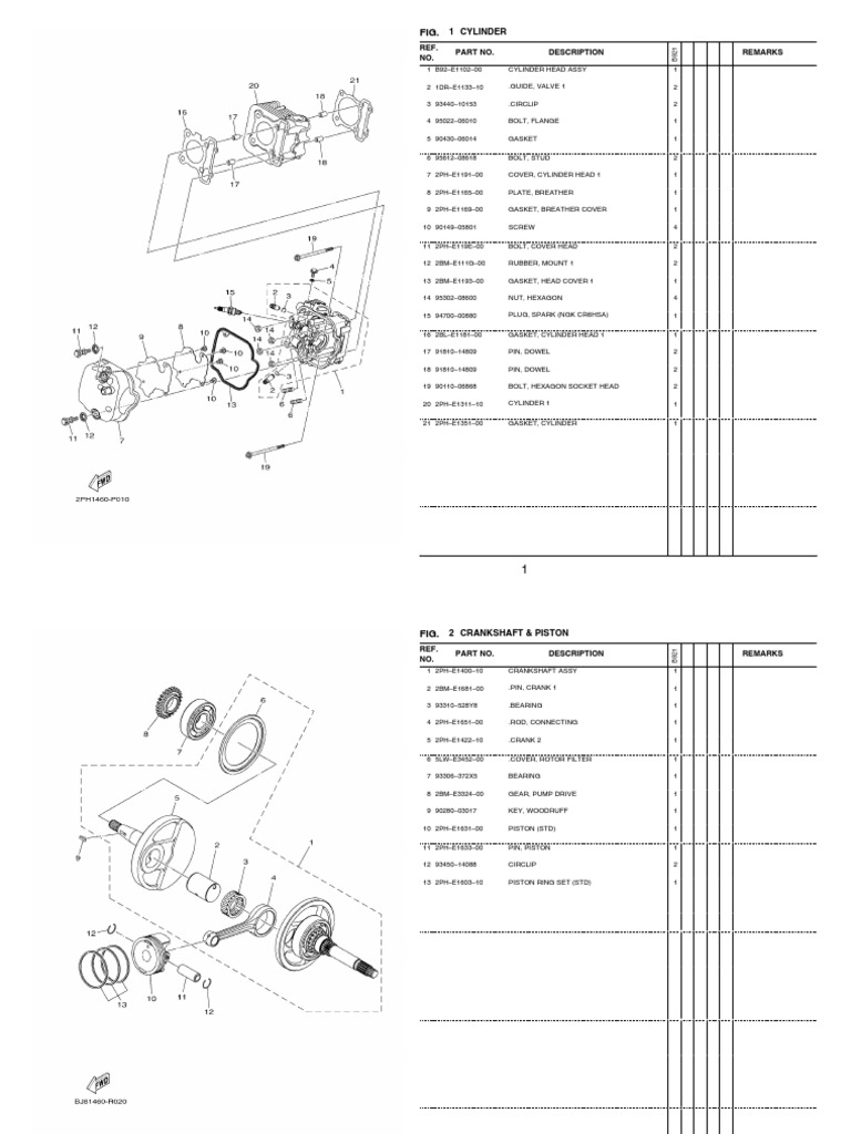 AVANTIZ 2021 LNR125 ( B927 ) engine PDF Screw Axle