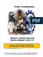 CS-Market Operation and Development Level IV