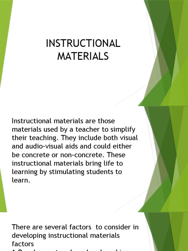 Instructional Materials Technology 4 PDF Infographics Computing