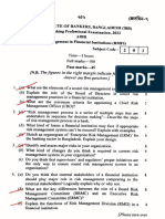 96th RMFI Questions Analysis