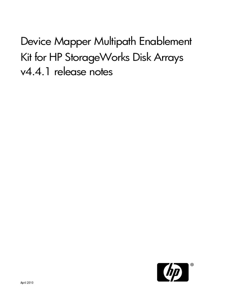 Linux Device Mapper Multipath Inheritance