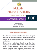 Kuliah Statistik Pertemuan 6