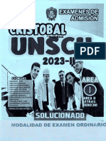 Examen de Admisión UNSCH 2023-II