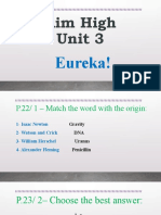 Unit 3 - Eureka