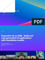 AIML001 Generative AI On AWS - Build and Scale Generative AI Applications With Foundation Models
