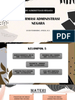 Kelompok 5 (Reformasi Administrasi Negara)