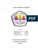 Makalah Evolusi Teori Manajemen