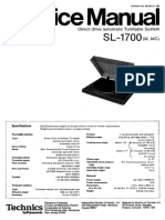 Technics Sl-1700 Sm