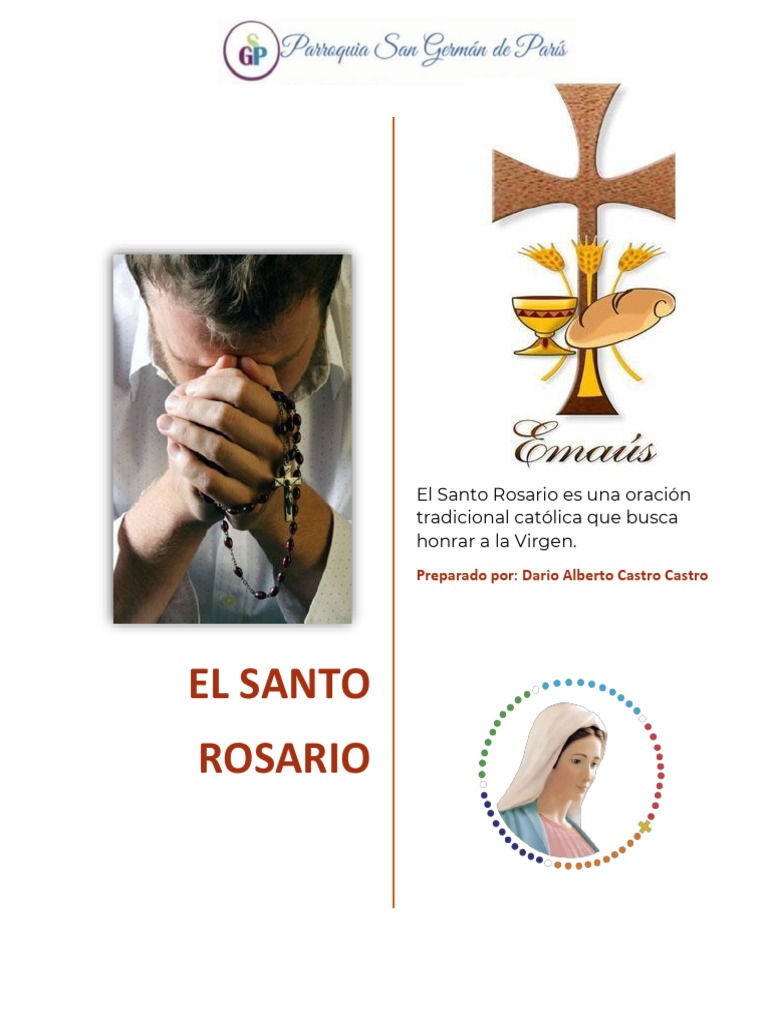 Qué es y cómo se reza el Rosario | PDF | Rosario | María, madre de Jesús