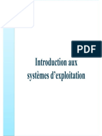 Introduction Systémes D'exploitation