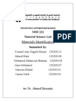 1.materials Identification