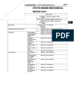 2tr Fe Engine Mechanical