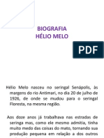 BIOGRAFIA de Helio Melo Slides