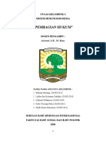 Makalah SHI Kelompok 3 Pembagian Hukum