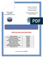 Projet de Calcul Des Structures