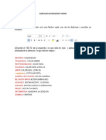 ejercicios de microsoft word