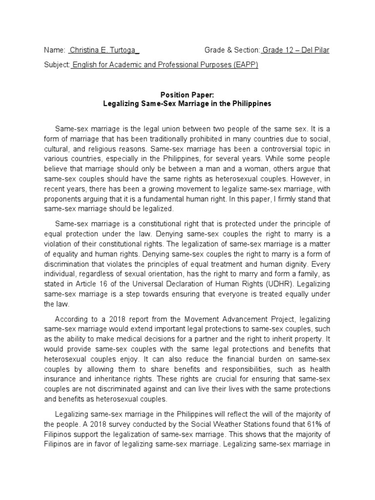 Writing A Position Paper Eapp Ppt