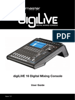 digiLiVE 16 Digital Mixing Console User Guide