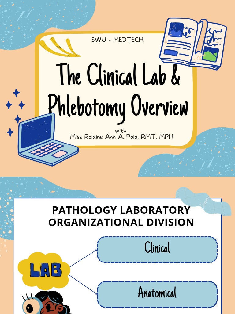 Phlebotomy and Clinical Lab Overview | PDF | Blood Plasma | Medical ...