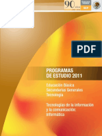Programa 2011 Tecnología
