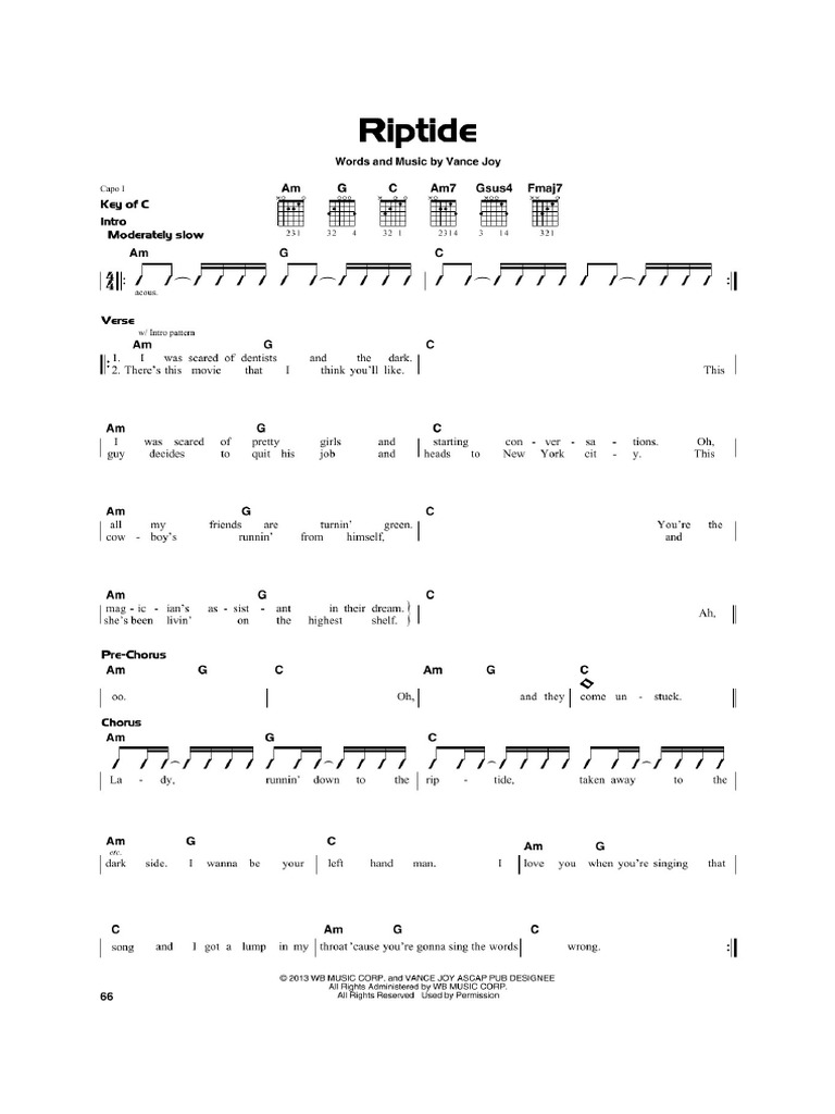 Ukelele Riptide PDF