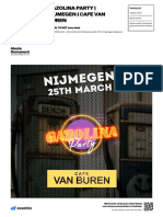 Gazolina Party - Gazolina Party - Nijmegen - Cafe Van Nijmegen - Cafe Van Buren Buren