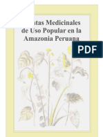 Plantas Medicinales - Instituto de Investigación de La Amazonía Peruana