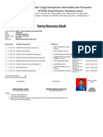 Kartu Rencana Studi: Sekolah Tinggi Manajemen Informatika Dan Komputer (STMIK) Royal Kisaran, Sumatera Utara